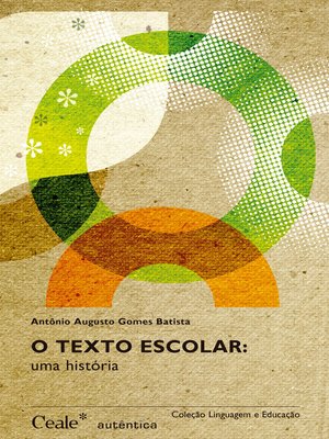 cover image of O texto escolar
